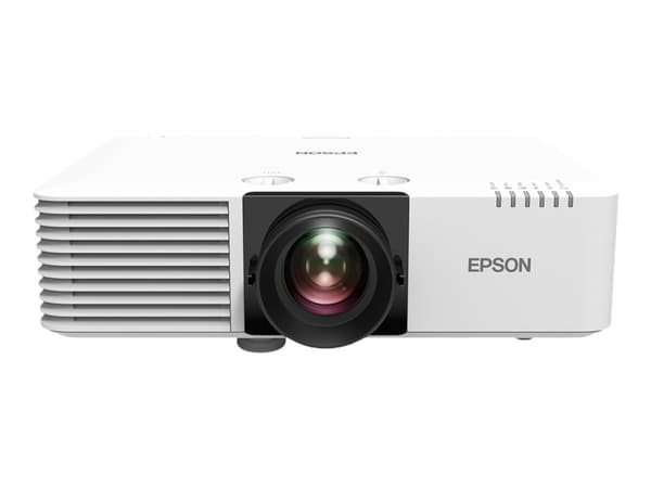 Epson EB-L570U - 3 LCD-projektor - 5200 lumen (hvit) - 5200 lumen (farge) - WUXGA (1920 x 1200) - 16:10 - LAN - hvit Sort, Hvit