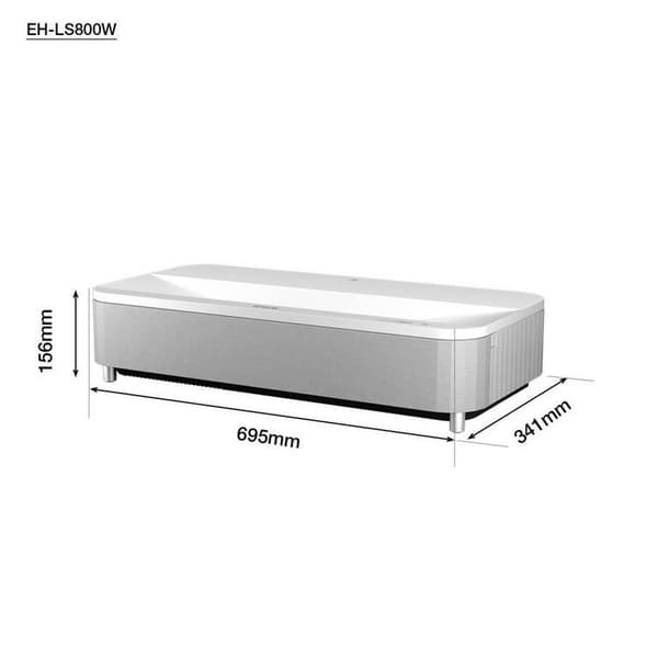 Epson EH-LS800W Ultrakortstrålende laserprojektor med 4000 lumen