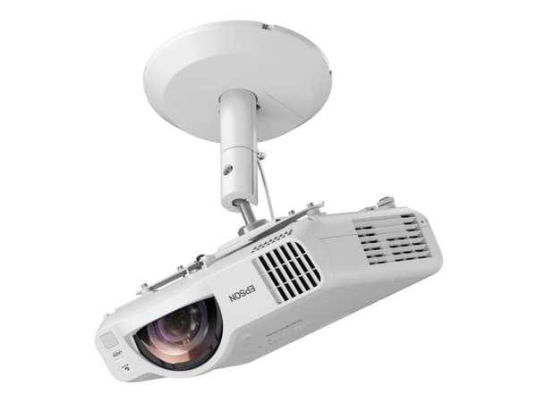 Epson EB-L210SW - 3 LCD-projektor - 4000 lumen (hvit) - 4000 lumen (farge) - 16:10 - 802.11a/b/g/n/ac trådløs / LAN/ Miracast - hvit