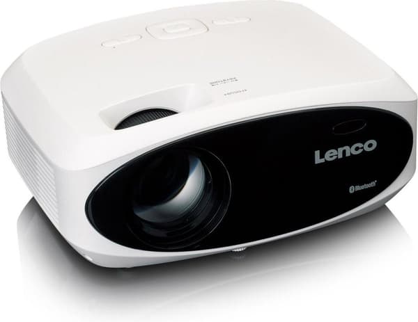 Lenco LPJ-900WH FullHD LCD-projektori HDMI USB ja SD (LPJ-900WH)