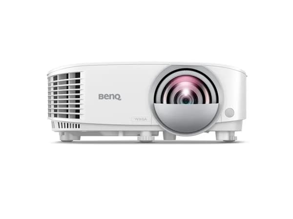 BenQ MW826STH - DLP-projektor - bärbar - 3D - 3500 ANSI lumen - WXGA (1280 x 800) - 16:10 - 720p - fast objektiv med kort kastavstånd