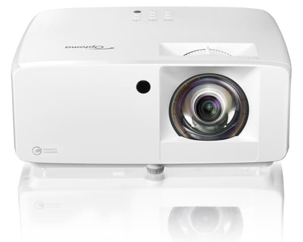 Optoma GT2100HDR - DLP-projektor - laser - 3D - 4200 lumen - Full HD (1920 x 1080) - 16:9 - 1080p - fast objektiv med kort kastavstånd - vit