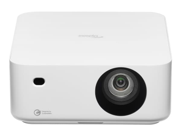 Optoma ML1080ST - DLP-projektor - laser - bärbar - 1200 lumen - Full HD (1920 x 1080) - 16:9 - 1080p - fast objektiv med kort kastavstånd - vit