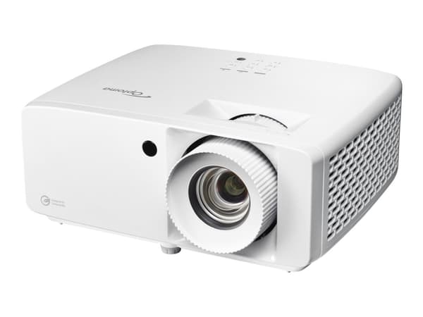 Optoma UHZ66 - DLP-projektor - laser - bärbar - 3D - 4000 lumen - 3840 x 2160 - 16:9 - 4K - LAN - vit