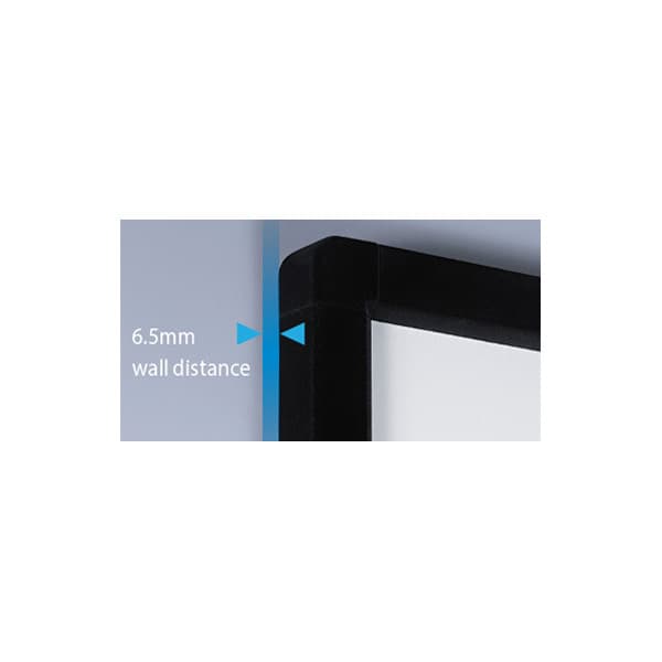 Grandview Fast monterad 4K Edge 92" 16:9 -fast projektionsduk
