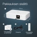 Pikkukuva 11 / 11: Epson CO-FH02 3LCD Full HD -kotiteatteriprojektori