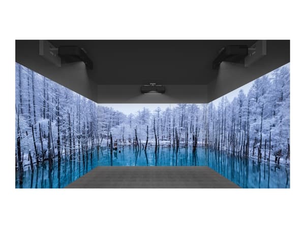 Epson EB-815E - 3LCD-projektor - 5000 lumen (vit) - 5000 lumen (färg) - 16:9 - 1080p - objektiv med ultrakort kastavstånd - Wi-Fi / LAN / Miracast -