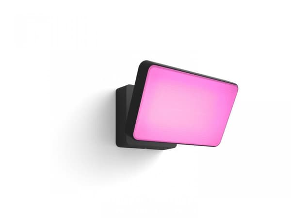 HUE DISCOVER BLACK LED FLOODLIGHT 15W 2000-6500K 2250LM RGB WCA IP44 METAL/ PLASTIC