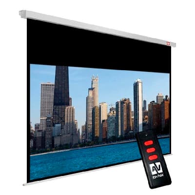 Avtek Cinema Electric 300P projection screen 16:9 131"
