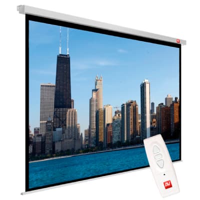 Avtek Video Electric 300P projection screen 4:3 Hvid