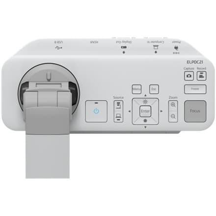 Epson ELP-DC21 | 1920x1080 | 12x Opt. Zoom | Fov. | USB-B | Document camera | White
