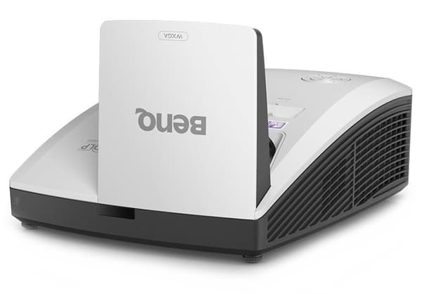 Proiector BENQ, DLP 1280x800, 3500 lum, 16:10, 10.000:1, 5.000 ore, D-sub, RCA, HDMI,RJ45,USB-A, USB-B, RS232, 2x10W, audio in/out, telecomanda, WM04G Sort, Hvid