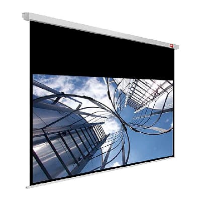 Ekran ścienny ręczny Cinema 200 (16:9, 200x200cm, powierzchnia biała, matowa) Hvid
