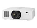 Miniatyrbilde 1 av 2: NEC PV710UL-W - LCD-projektor - 7100 lumen - WUXGA (1920 x 1200) - 16:10 - uten linse - LAN - hvit