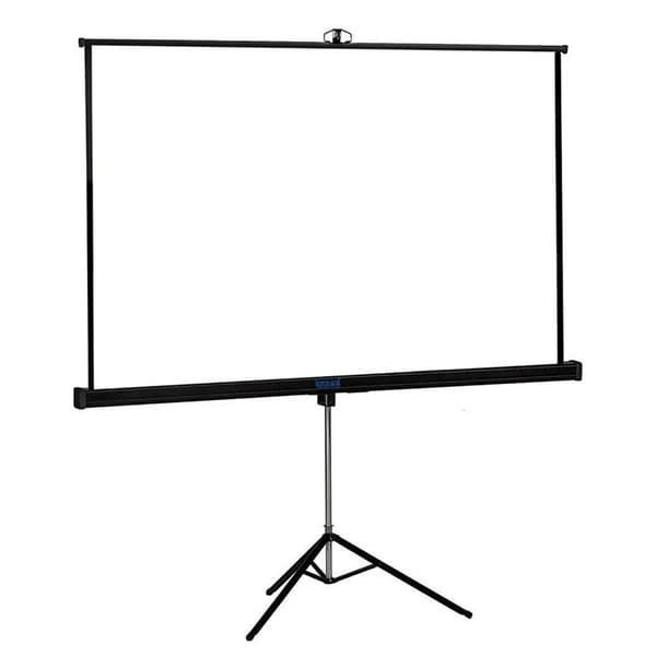 Iggual Projektioruutu Jalustalla 200x200 Cm 112´´ Kultainen