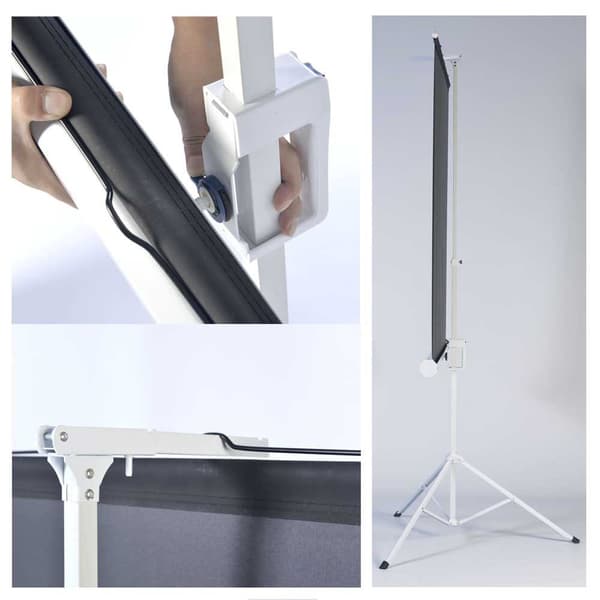 Phoenix Technologies Projektionsskærm Med Stativ Phpantallatrip-200 2x2 M Gylden