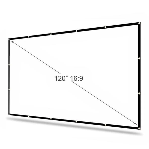 Iggual Projektionsskærm Eco-cost 120´´ 16:9 Transparent
