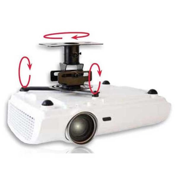 Optoma Kattokiinnike Projektorille 0cm818b Musta