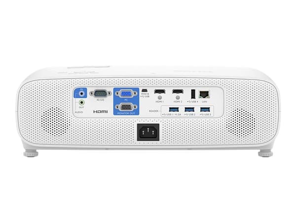 BenQ EH620 - DLP-projektor - bärbar - 3D - 3400 ANSI lumen - Full HD (1920 x 1080) - 16:9 - 1080p - IEEE 802.11ac wireless / Bluetooth 4.2 / Miracast