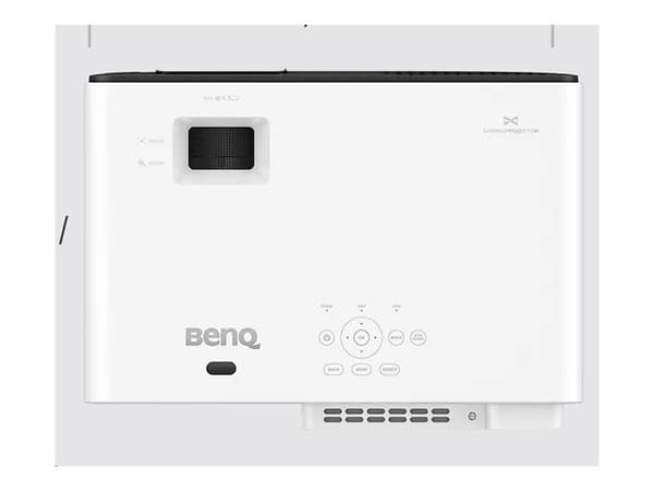 BenQ X500i - DLP-projektor - RGB LED med 4 färger - 3D - 2200 ANSI lumen - 3840 x 2160 - 16:9 - 4K - 802.11ac trådlöst/Bluetooth 5.0/AirPlay