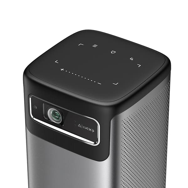 BW-VT2 ProMax DLP Miniprojektor WIFI6 Android TV Bluetooth 5.0 Autofokus Auto Keystone-korrigering Netflix YouTube Inbyggt batteri 3D-hemmabio utomhus
