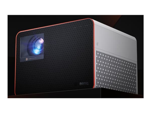 BenQ X3100i - DLP-projektor - RGB LED med 4 färger - 3D - 3300 ANSI lumen - 3840 x 2160 - 16:9 - 4K - 802.11ac trådlöst/Bluetooth 5.0/AirPlay Svart