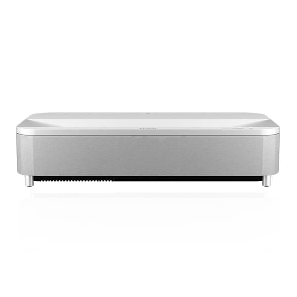 Epson EH-LS800W ultrakortstrålande projektor med 4000 lumen och Android TV för hemmabiounderhållning Vit