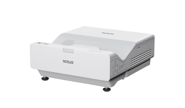 Epson EB-760Wi ultrakortstrålande projektor med 4100 lumen, full HD-upplösning och flexibla anslutningsmöjligheter för innovativa utbildningslokaler Vit