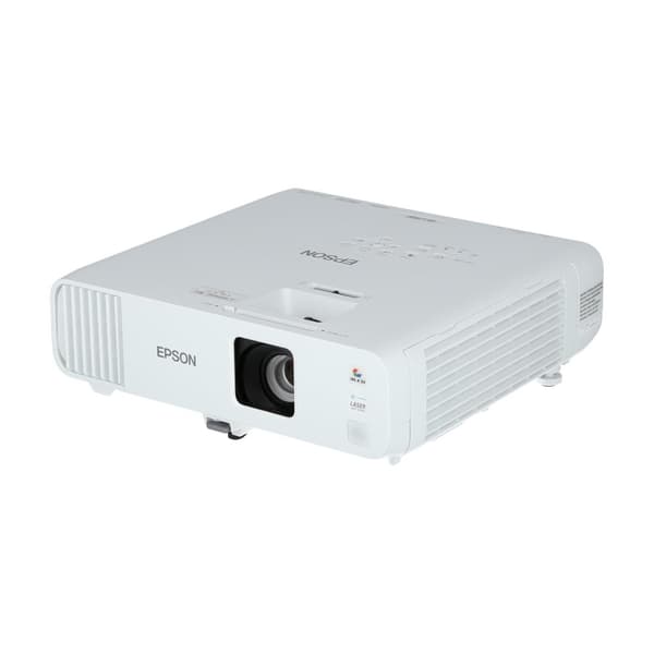 Epson EB-L260F laserprojektor med 310" projektion, 360° installation och trådlös anslutning för skola och företag Vit