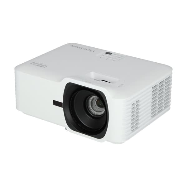 ViewSonic V52HD Laserprojektor med 5000 lumen och mångsidiga användningsmöjligheter för projektioner upp till 300 tum Vit