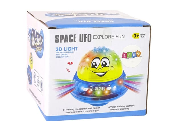 Vandpolo UFO LEDs Munter Musik Gul