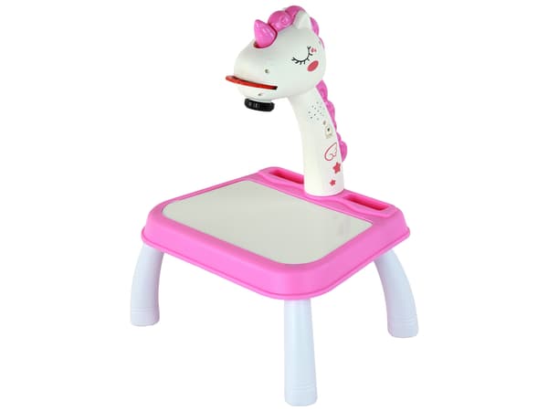 Unicorn Projektor Målarbord Blackboard Rosa