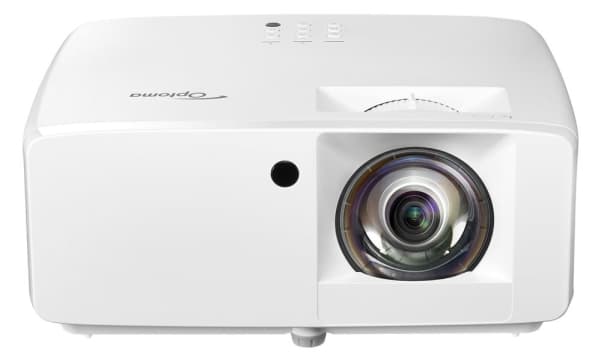 Optoma ZW410UST - DLP-projektor - laser - 3D - 4000 lumen - WXGA (1280 x 800) - 16:10 - 720p - objektiv med ultrakort kastavstånd - vit