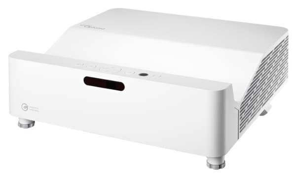 Optoma ZW410UST - DLP-projektor - laser - 3D - 4000 lumen - WXGA (1280 x 800) - 16:10 - 720p - objektiv med ultrakort kastavstånd - vit
