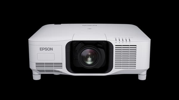 Epson EB-PU2116W-projektor med 16000 lumen, 4K-förstärkning och flexibel utbytbar optik för stora evenemang