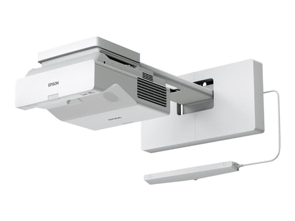 Epson EB-770FI - 3LCD-projektor - 4100 lumen (vit) - 4100 lumen (färg) - 16:9 - 1080p - 802.11a/b/g/n/ac trådlös/LAN/Miracast - vit