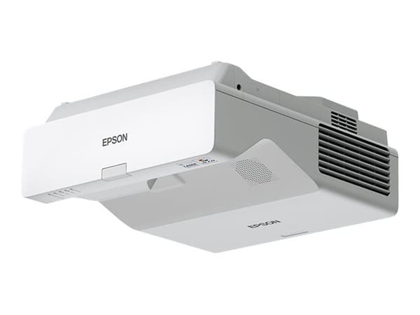 Epson EB-770FI - 3LCD-projektor - 4100 lumen (vit) - 4100 lumen (färg) - 16:9 - 1080p - 802.11a/b/g/n/ac trådlös/LAN/Miracast - vit