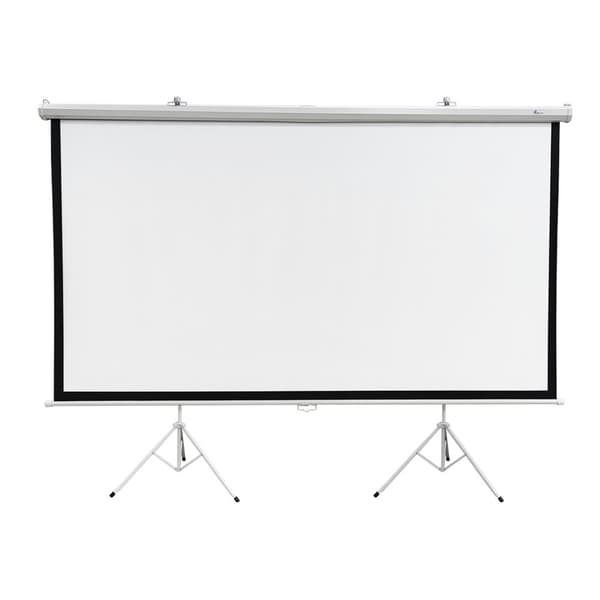 Extralink projektionsskærm 120" | Projektionsskærm | 16:9, 266x149cm, PVC, semi-automatisk rullende