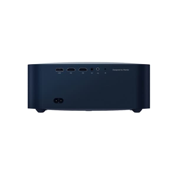 Wanbo X2 Max Blå | Projektor | Android 9.0, 1080p, 450 ANSI, WiFi 6, Bluetooth, 2x HDMI, 1x USB