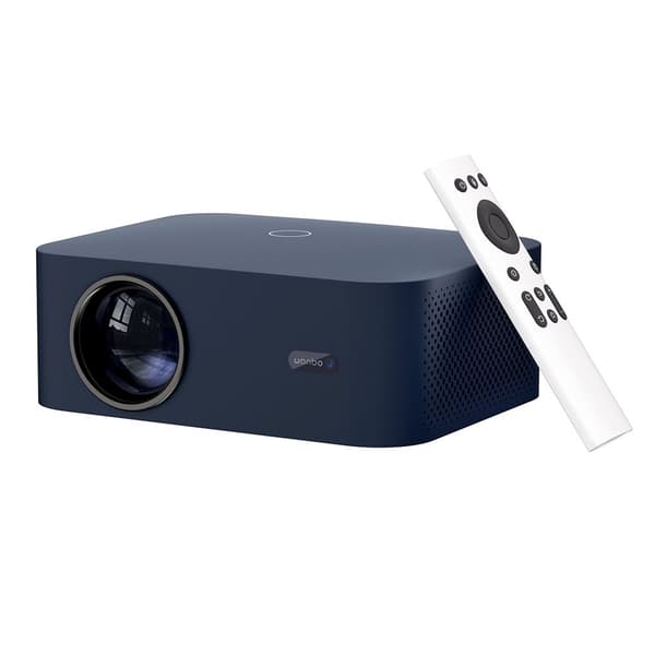 Wanbo X2 Max Blå | Projektor | Android 9.0, 1080p, 450 ANSI, WiFi 6, Bluetooth, 2x HDMI, 1x USB