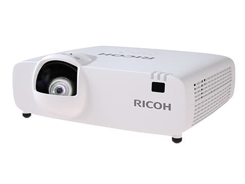 Ricoh PJ WUL5A40ST, 4500 ANSI lumenia, 3LCD, WUXGA (1920x1200), 5000000:1, 16:10, 1397 - 3810 mm (55 - 150") Valkoinen