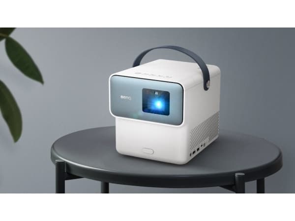 BenQ GP100 - DLP-projektor - LED - bärbar - 1000 ANSI lumen - Full HD (1920 x 1080) - 16:9 - 1080p - IEEE 802.11ax trådlös / AirPlay / Chromecast