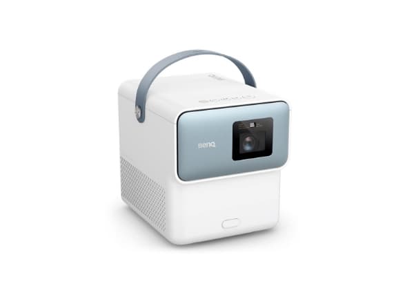 BenQ GP100 - DLP-projektor - LED - bärbar - 1000 ANSI lumen - Full HD (1920 x 1080) - 16:9 - 1080p - IEEE 802.11ax trådlös / AirPlay / Chromecast