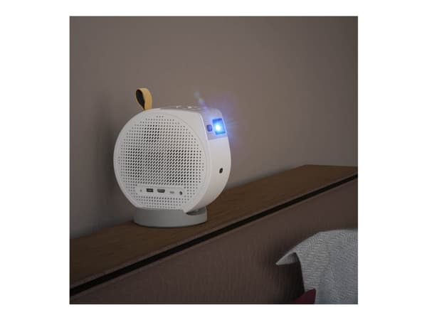 BenQ GV50 - DLP-projektor - laser - bärbar - 500 ANSI lumen - Full HD (1920 x 1080) - 16:9 - 1080p - 802.11ac trådlös / Airplay