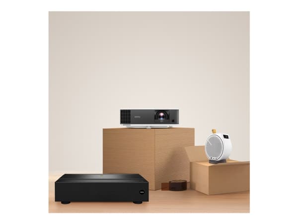 BenQ GV50 - DLP-projektor - laser - bärbar - 500 ANSI lumen - Full HD (1920 x 1080) - 16:9 - 1080p - 802.11ac trådlös / Airplay