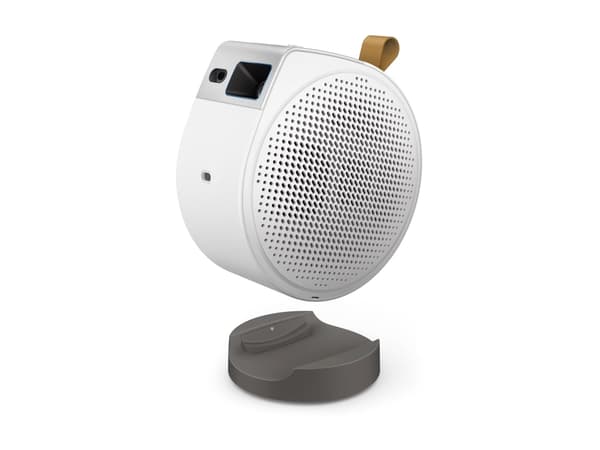 BenQ GV50 - DLP-projektor - laser - bärbar - 500 ANSI lumen - Full HD (1920 x 1080) - 16:9 - 1080p - 802.11ac trådlös / Airplay Vit