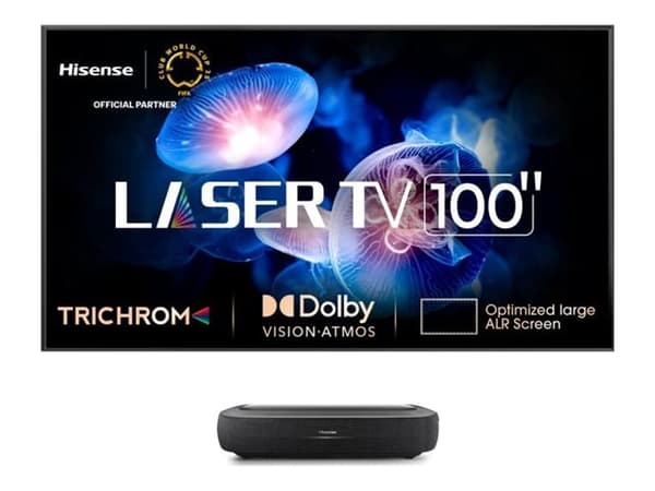Hisense 100L9HD, 3000 ANSI lumenia, DLP, UHD 4K (3840x2160), 1000:1, 16:9, 1905 - 2540 mm (75 - 100")