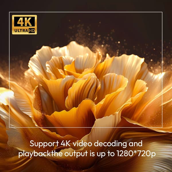 Älykäs projektori 1080P, 380 ANSI lumenin kirkkaus, 30-300 tuuman projisointikoko
