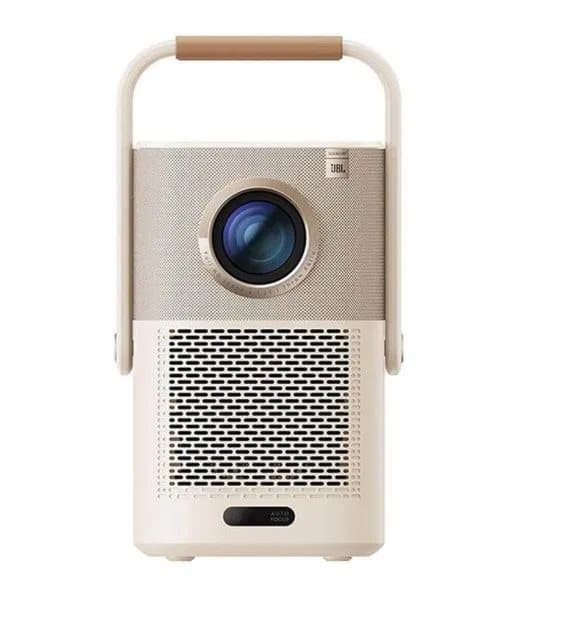 Yaber T2 Plus LCD FullHD 1080p multimediaprojektor med JBL-högtalare - beige