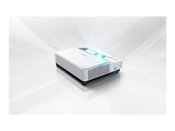 Ricoh PJ UHL3660 - DLP-projektor - laser - 6500 lumen - 3840 x 2160 - 16:9 - 4K - fast objektiv med ultrakort kastavstånd - Wi-Fi / LAN / Miracast Vit